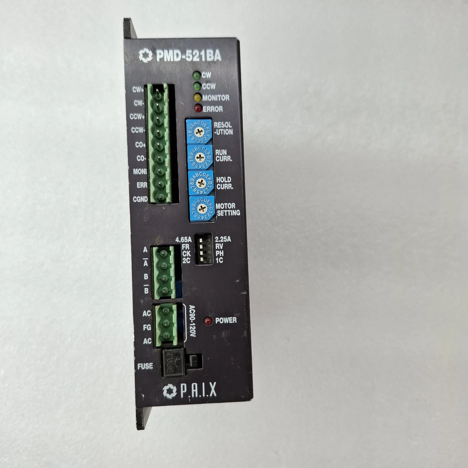 P.A.I.X PMD-521BA 2PH MICRO-STEP DRIVER 1007_0134 PMD-521BA